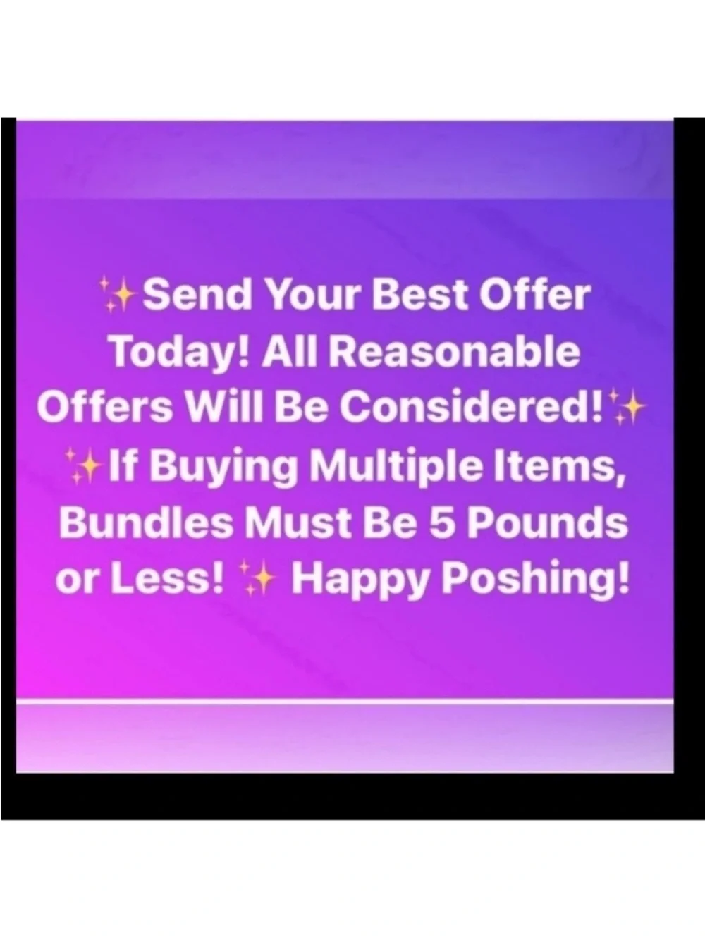 Not for sale